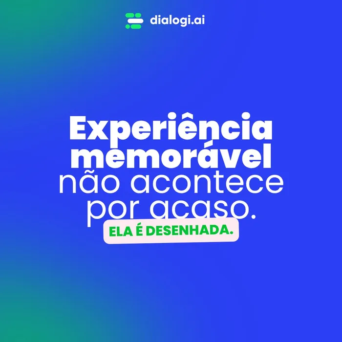 Experiências memoráveis não acontecem por sorte. 💚 Elas são construídas em cada detalhe: na agilidade, na personalização, na empatia e na forma como cada interação acontece. Porqu