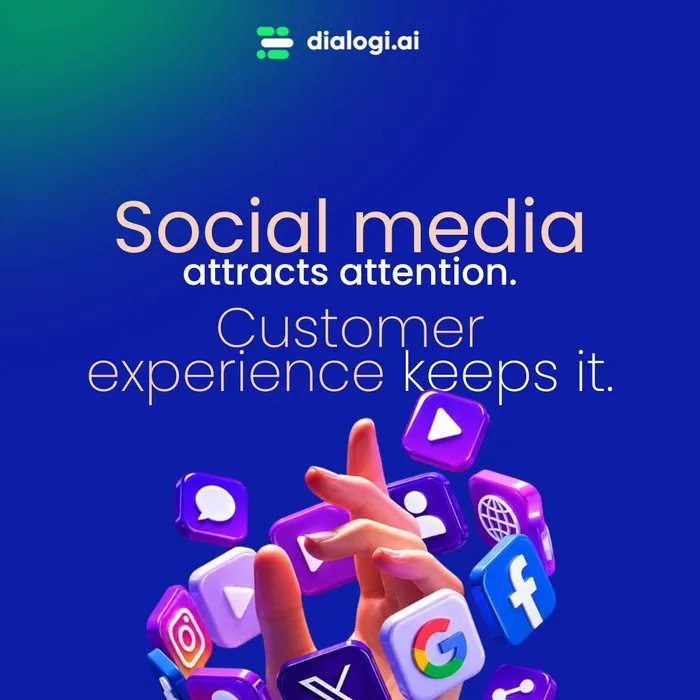Social media grabs attention. Great customer experience gives people a reason to stay. The best strategy isn't choosing one or the other, it's making them work together. 🚀 #Custom